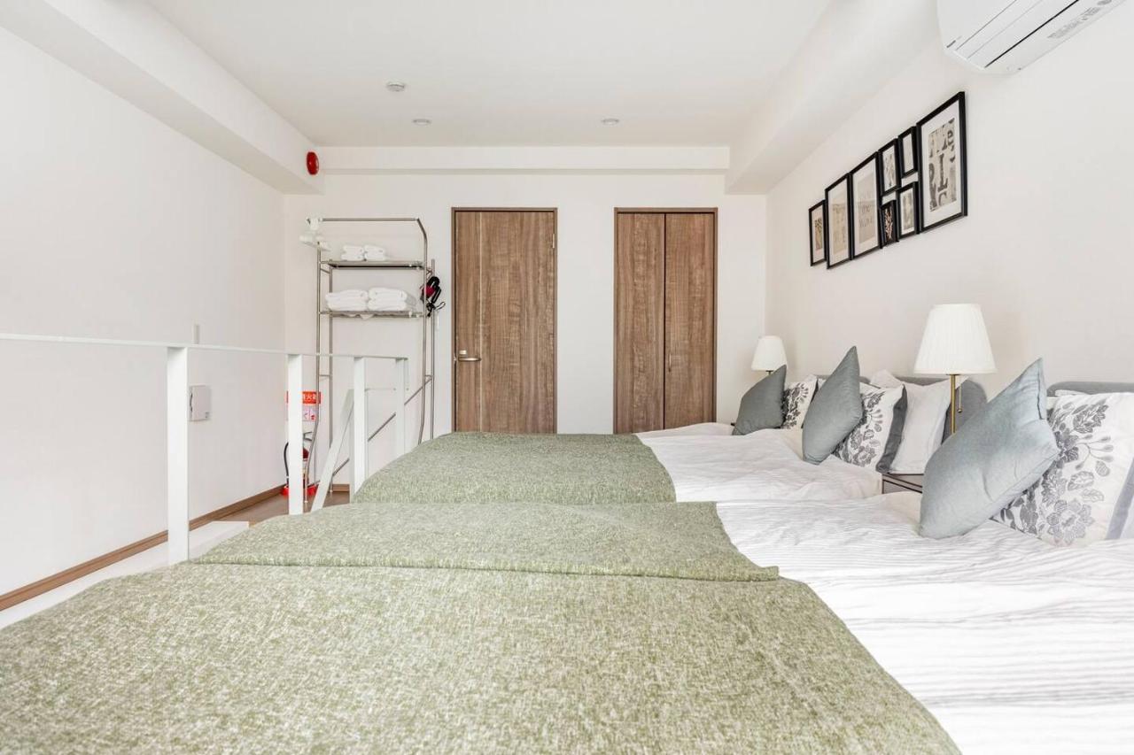 上野駅徒歩５分シングルベッド４台+ソファベッド２台 1ldk Appartement *